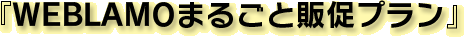 WEBLAMOまるごと販促プラン